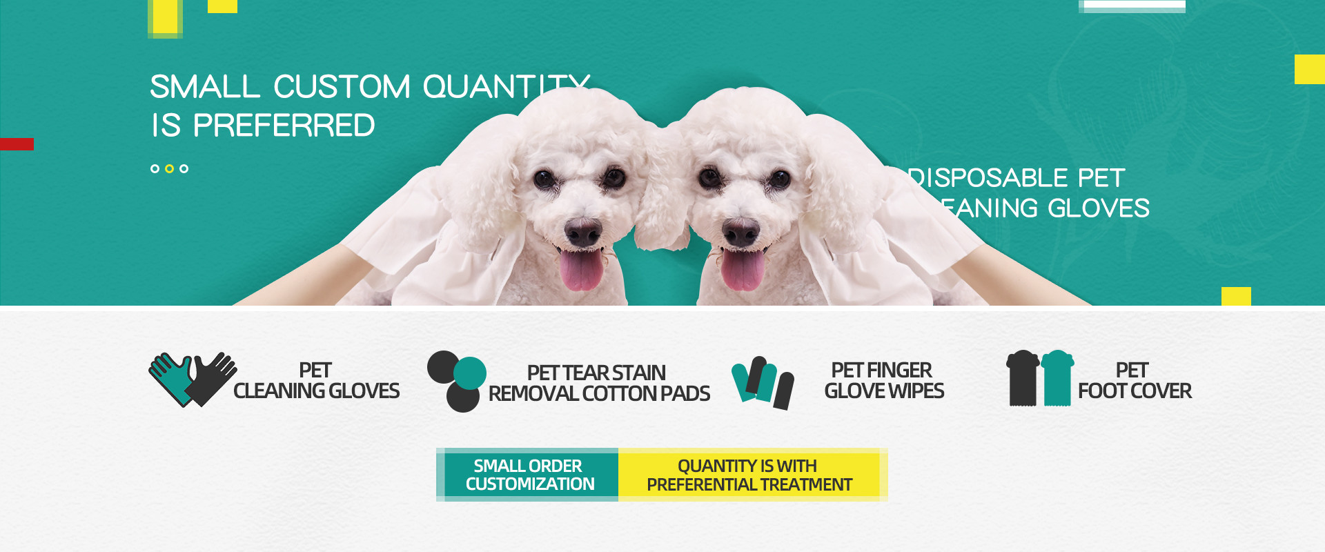 jakość Bawełniane podkładki fabryka