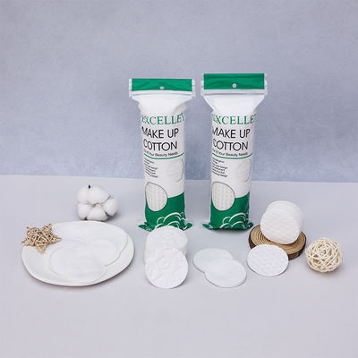 Nicht gewebte Bio-Baumwoll-Make-up-Pads 50pcs-200pcs Baumwoll-Make-up-Pads Baumwoll-Pads Hersteller