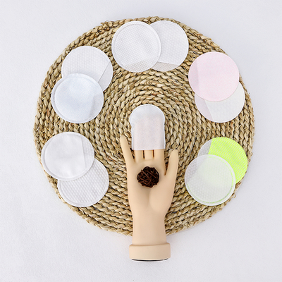 Good price 60gsm To 120gsm Bamboo Cotton Pads Travel Size Cotton Rounds With Finger Pocket online