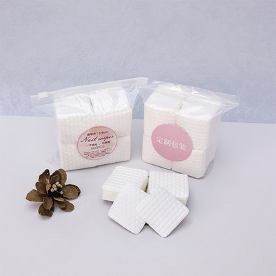 Good price OEM Nail Remover Pads 200pcs/Box Lint Free Nail Pads Pink Black White online