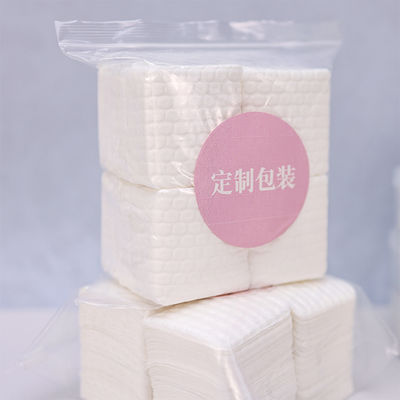 ราคาดี 500 ชิ้น/ถุง แผ่นสำลีเช็ดเล็บแบบไม่เป็นขุย OEM รูปทรงสี่เหลี่ยม สำหรับล้างสีทาเล็บ ออนไลน์