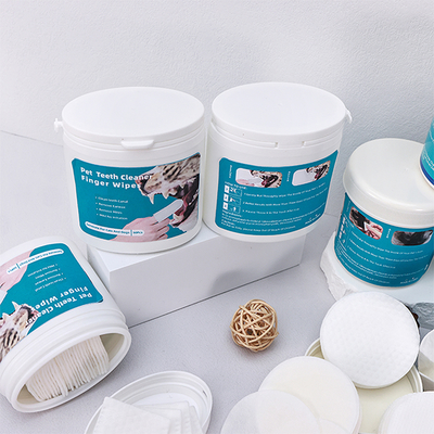 Good price Customized Dog Teeth Cleaning Wipes Nonwoven Clean Teeth Finger Pads online