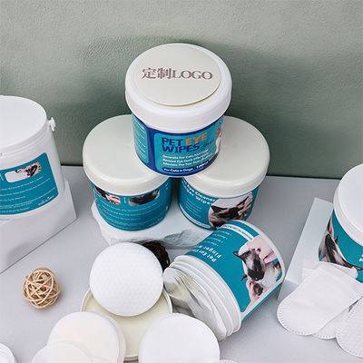Bom preço. Spunlace Limpezas de olhos de cães não tecidas Limpezas de limpeza de animais de estimação para manchas de ouvido on-line