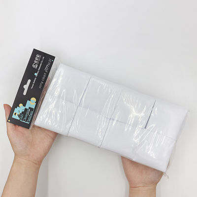 Un bon prix. Pistolet carré de nettoyage de patch hautement absorbant non tissé de nettoyage des tampons de coton en ligne