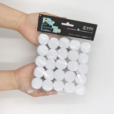 Good price High Density Gun Cleaning Patches Round Non Woven Cleaning Cloth online