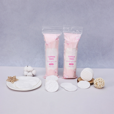Good price 180GSM Disposable Makeup Remover Pads Customized Cotton Makeup Pads online