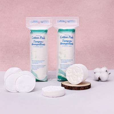 Bom preço. Pads de remoção de maquiagem de bambu de 58 mm Pads de algodão exfoliante personalizados on-line