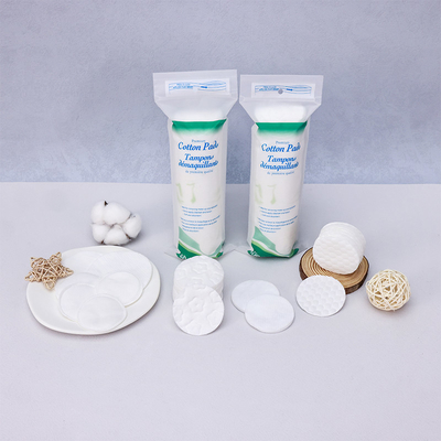 Good price 80pcs 100pcs 120pcs Cotton Makeup Remover Pads Bamboo Face Pads online