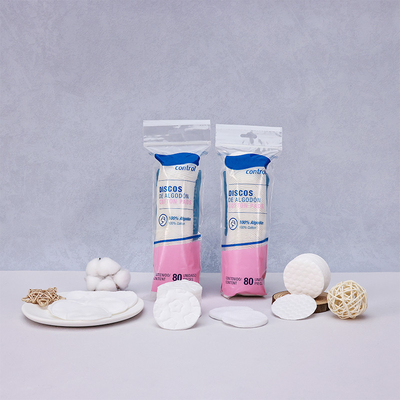 Good price Cosmetic Disposable Cotton Pads Skin Friendly Disposable Cotton Rounds online
