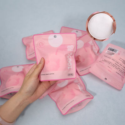 Ein guter Preis. Tragbare runde Make-up-Entferner-Pads 5 Stück 10 Stück 20 Stück Baumwoll-Kosmetikpads Online