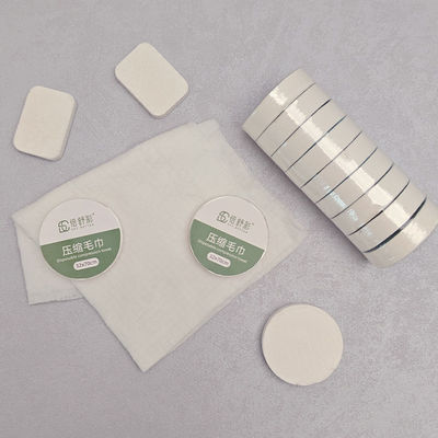 Un buen precio. Toalla facial comprimida desechable OEM ODM de viscosa de bambú no tejida en línea