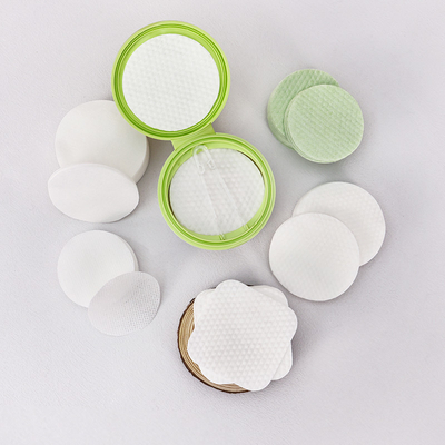 Face Acneand Wet Compress Cotton Salicylic Acid Cleansing Pads Yellow Green Pink