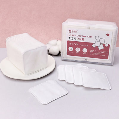 Un buon prezzo. Tamponi di cotone quadrati 7,5*7,5 cm per tonico viso, altamente assorbenti in linea