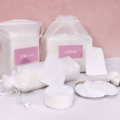 OEM Cosmetic Cotton Rounds Soft Lint Free Makeup Cotton Rounds