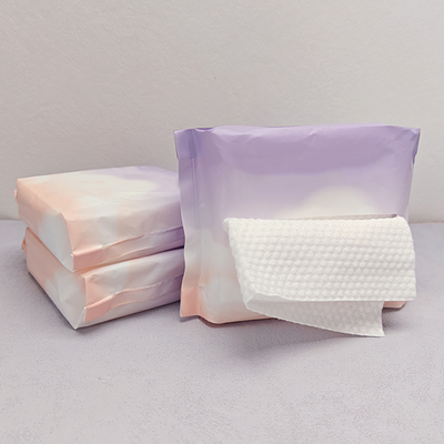 Hypoallergenic Disposable Facial Cleansing Cloths Nonwoven Disposable Face Wash Towel