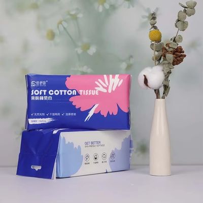 İyi bir fiyat. Dokunulmamış Pamuk Tek kullanımlık Yüz Havluları 50gm-120gm Kuru Tek kullanımlık Yüz Kumaşları çevrimiçi