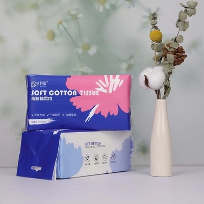 Good price Nonwoven Cotton Facial Disposable Towel 50gsm-120gsm Dry Disposable Face Cloths online