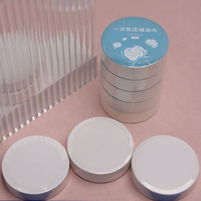 Un buon prezzo. Asciugamano da bagno compresso rotondo in viscosa monouso ad asciugatura rapida 40 gsm in linea